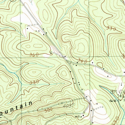 United States Geological Survey Tigerville, SC (1983, 24000-Scale) digital map