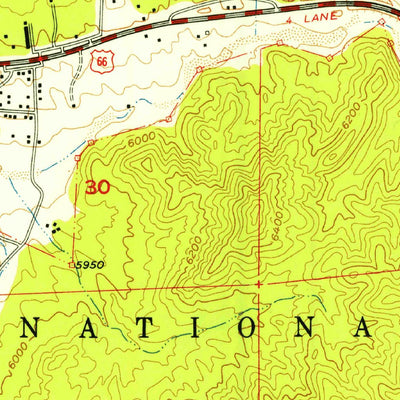 United States Geological Survey Tijeras, NM (1954, 24000-Scale) digital map