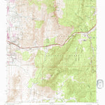 United States Geological Survey Tijeras, NM (1961, 24000-Scale) digital map