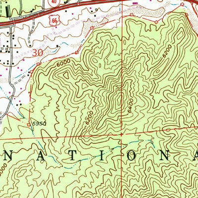 United States Geological Survey Tijeras, NM (1961, 24000-Scale) digital map