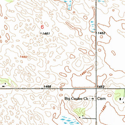 United States Geological Survey Tilden, ND (1994, 24000-Scale) digital map
