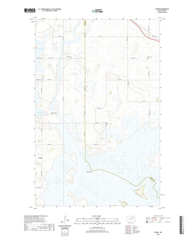 United States Geological Survey Tilden, ND (2020, 24000-Scale) digital map