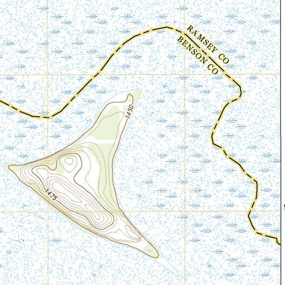 United States Geological Survey Tilden, ND (2020, 24000-Scale) digital map