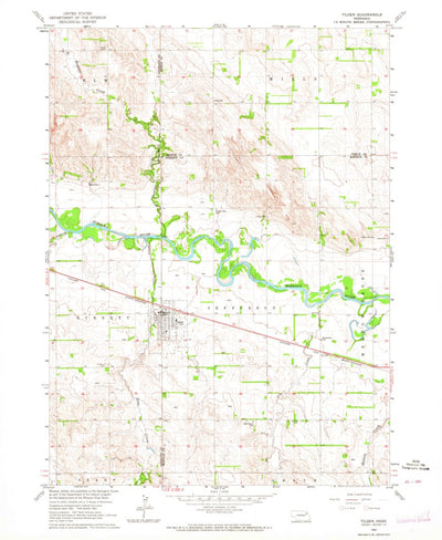 United States Geological Survey Tilden, NE (1963, 24000-Scale) digital map