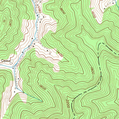 United States Geological Survey Tilford, KY (1954, 24000-Scale) digital map