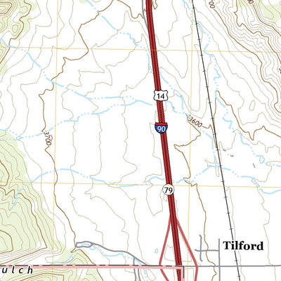 United States Geological Survey Tilford, SD (2021, 24000-Scale) digital map