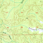 United States Geological Survey Tillamook, OR (1955, 62500-Scale) digital map