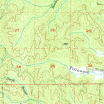 United States Geological Survey Tillamook, OR (1955, 62500-Scale) digital map