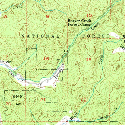 United States Geological Survey Tillamook, OR (1955, 62500-Scale) digital map