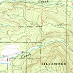 United States Geological Survey Tillamook, OR (1985, 24000-Scale) digital map