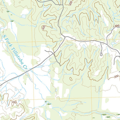United States Geological Survey Tillatoba, MS (2021, 24000-Scale) digital map