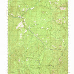 United States Geological Survey Tiller, OR (1944, 62500-Scale) digital map