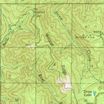 United States Geological Survey Tiller, OR (1944, 62500-Scale) digital map