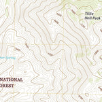 United States Geological Survey Tillie Hall Peak, NM (2020, 24000-Scale) digital map