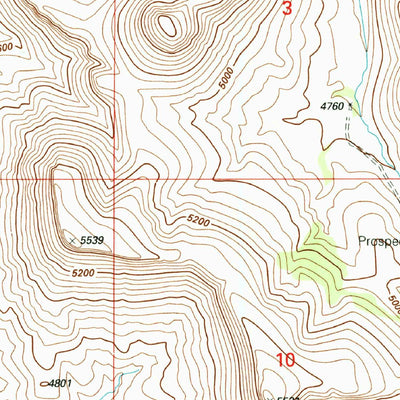 United States Geological Survey Tillie Hall Peak, NM-AZ (1997, 24000-Scale) digital map