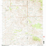 United States Geological Survey Tillie Hall Peak, NM-AZ (2005, 24000-Scale) digital map