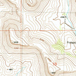 United States Geological Survey Tillie Hall Peak, NM-AZ (2005, 24000-Scale) digital map