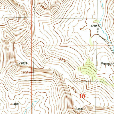 United States Geological Survey Tillie Hall Peak, NM-AZ (2005, 24000-Scale) digital map