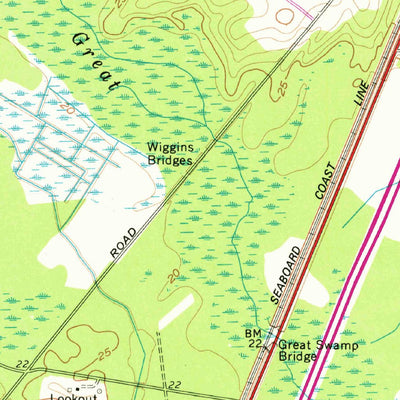United States Geological Survey Tillman, SC (1962, 24000-Scale) digital map