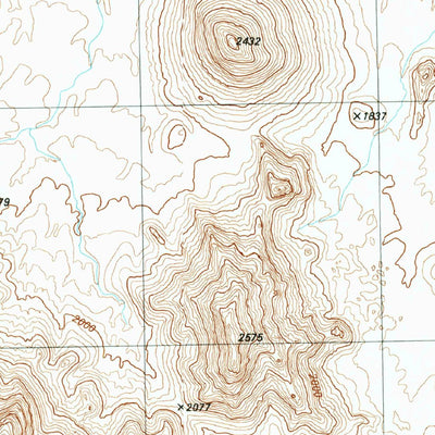United States Geological Survey Tillotson Peak, AZ (1990, 24000-Scale) digital map