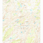 United States Geological Survey Tiltill Mountain, CA (1990, 24000-Scale) digital map