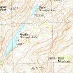 United States Geological Survey Tiltill Mountain, CA (1990, 24000-Scale) digital map