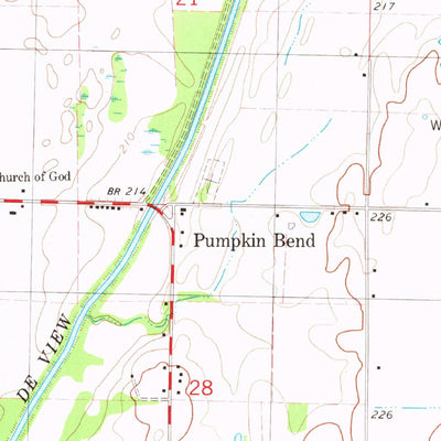 United States Geological Survey Tilton, AR (1980, 24000-Scale) digital map