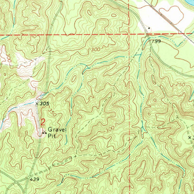 United States Geological Survey Tilton, MS (1970, 24000-Scale) digital map
