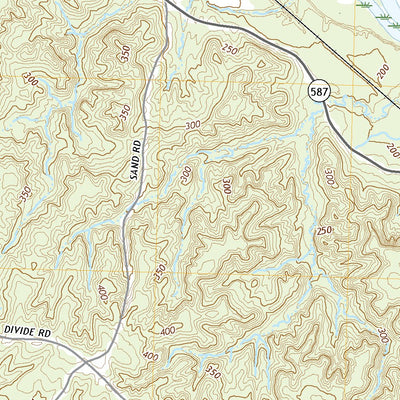 United States Geological Survey Tilton, MS (2020, 24000-Scale) digital map