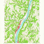 United States Geological Survey Tiltonsville, OH-WV (1957, 24000-Scale) digital map