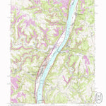 United States Geological Survey Tiltonsville, OH-WV (1968, 24000-Scale) digital map