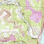 United States Geological Survey Tiltonsville, OH-WV (1968, 24000-Scale) digital map