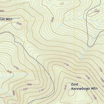 United States Geological Survey Tim Mountain, ME (2021, 24000-Scale) digital map