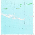 United States Geological Survey Timbalier Island, LA (1953, 24000-Scale) digital map