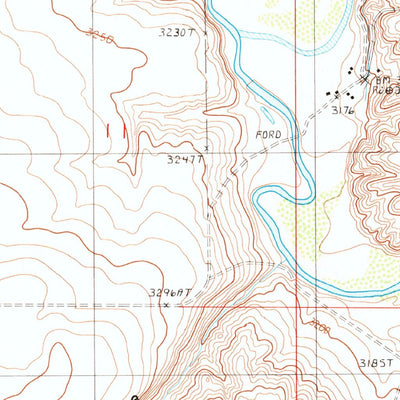 United States Geological Survey Timber Coulee North, MT (1987, 24000-Scale) digital map