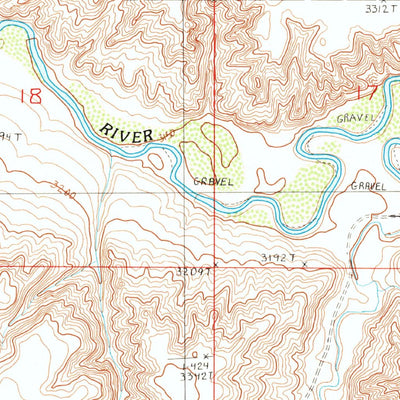United States Geological Survey Timber Coulee North, MT (1987, 24000-Scale) digital map