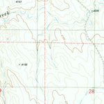 United States Geological Survey Timber Creek, WY (1982, 24000-Scale) digital map