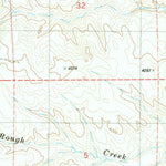 United States Geological Survey Timber Creek, WY (1982, 24000-Scale) digital map