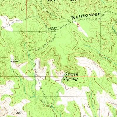 United States Geological Survey Timber Hill, MT (1980, 24000-Scale) digital map