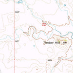 United States Geological Survey Timber Hill, MT (1993, 24000-Scale) digital map