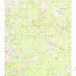 United States Geological Survey Timber Knob, CA (1990, 24000-Scale) digital map