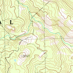United States Geological Survey Timber Knob, CA (1990, 24000-Scale) digital map