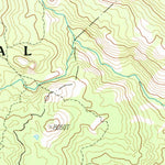 United States Geological Survey Timber Knob, CA (1992, 24000-Scale) digital map