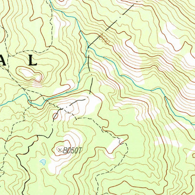 United States Geological Survey Timber Knob, CA (1992, 24000-Scale) digital map