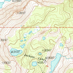 United States Geological Survey Timber Knob, CA (1992, 24000-Scale) digital map