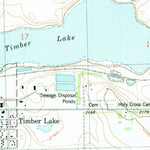 United States Geological Survey Timber Lake, SD (1978, 24000-Scale) digital map