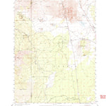 United States Geological Survey Timber Mountain, CA (1952, 62500-Scale) digital map