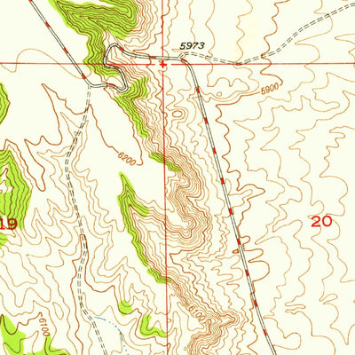 United States Geological Survey Timber Mountain, CO (1948, 24000-Scale) digital map