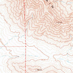 United States Geological Survey Timber Mountain Pass NE, NV (1971, 24000-Scale) digital map