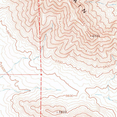 United States Geological Survey Timber Mountain Pass NE, NV (1971, 24000-Scale) digital map